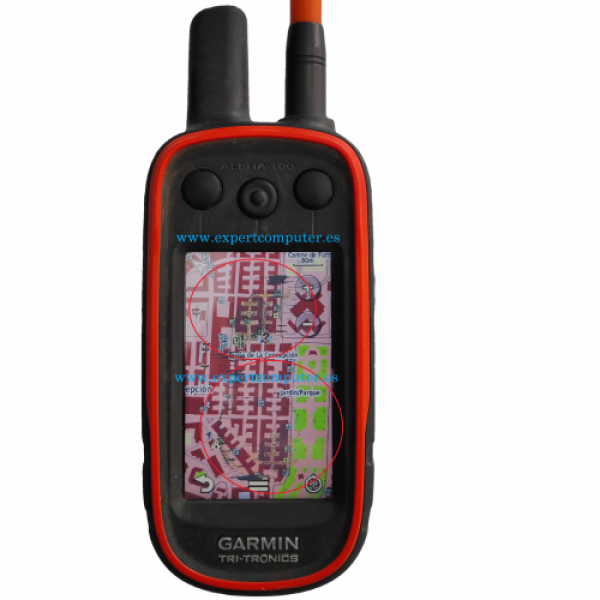 REPARAÇÃO TELA LCD QUEBRADA GARMIN ALPHA 100 